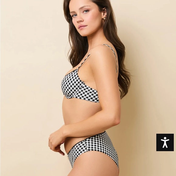 SOLID & STRIPED Daphne Gingham Bikini Set Medium - Picture 6 of 6